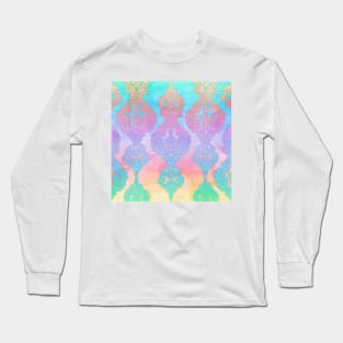 The Ups and Downs of Rainbow Doodles Long Sleeve T-Shirt